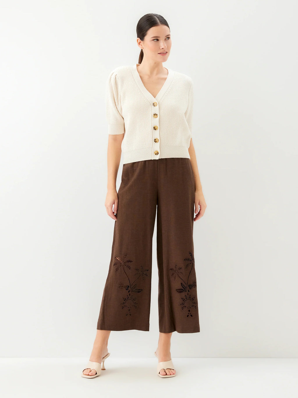 ILLIANA PUFF SLEEVE CARDIGAN