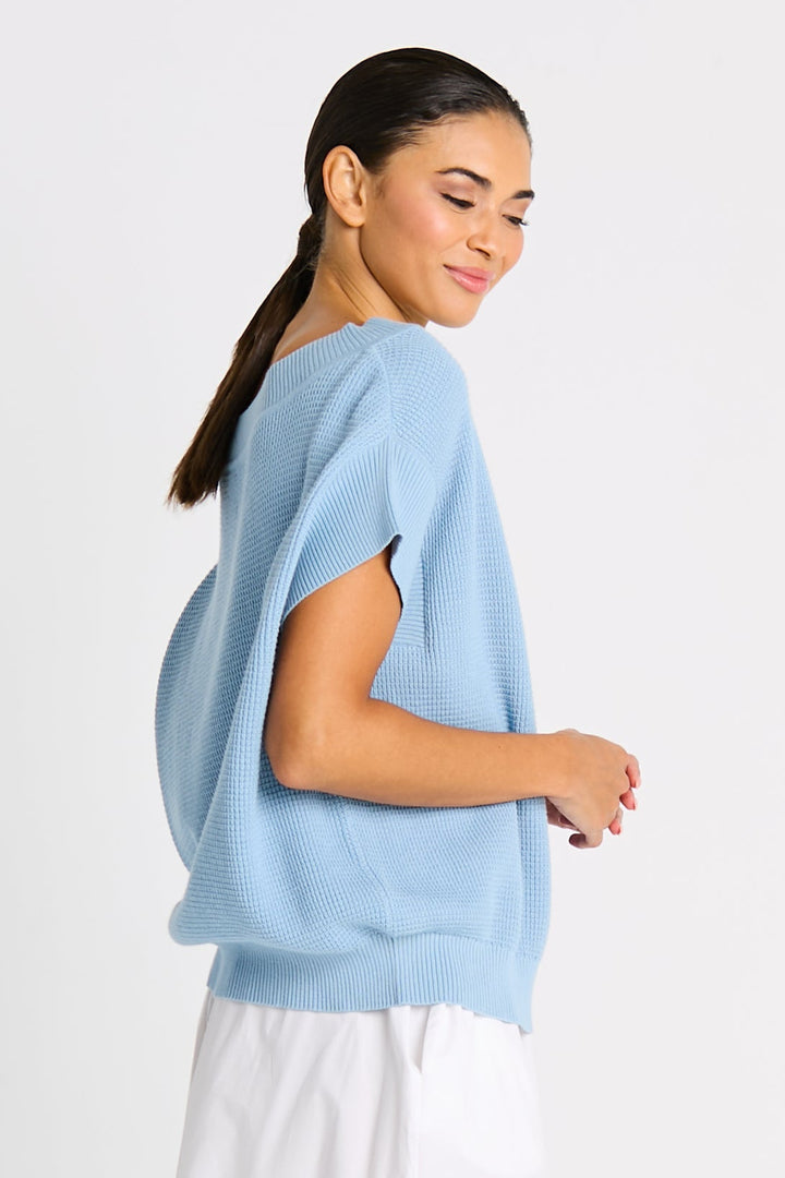 PLANET SQUARE THERMAL KNIT TEE