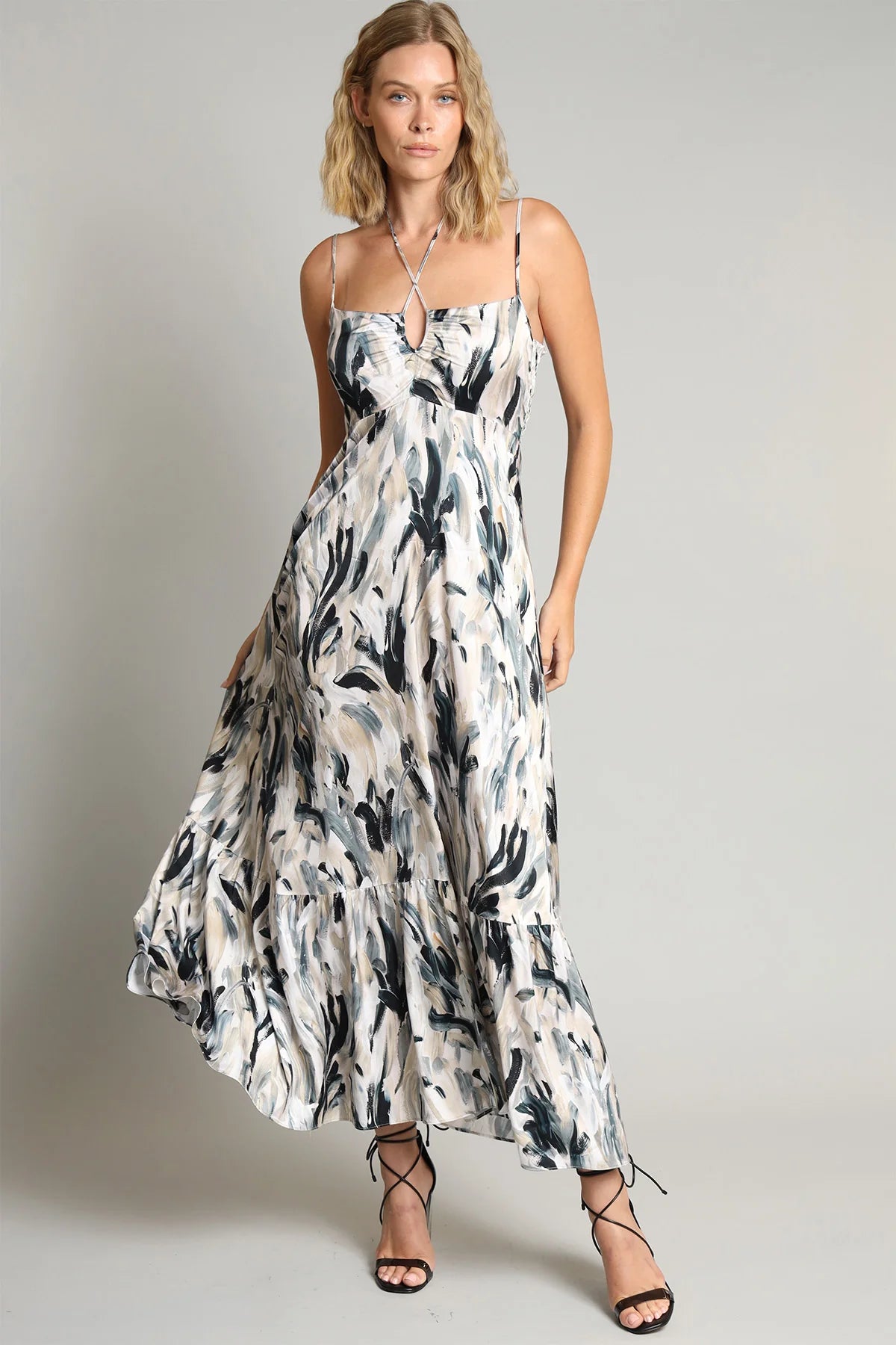 LOLA + SOPHIE BRUSH STROKES MAXI