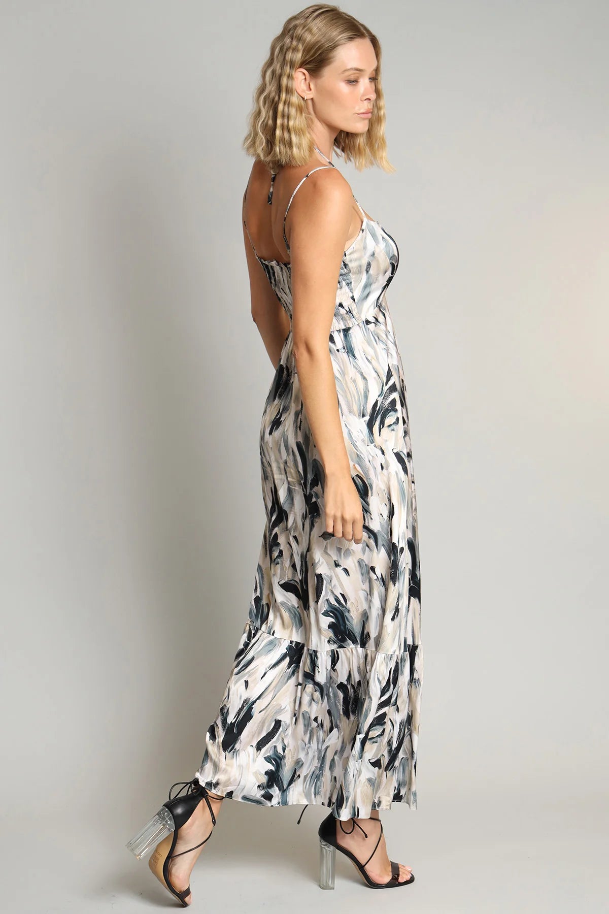 LOLA + SOPHIE BRUSH STROKES MAXI