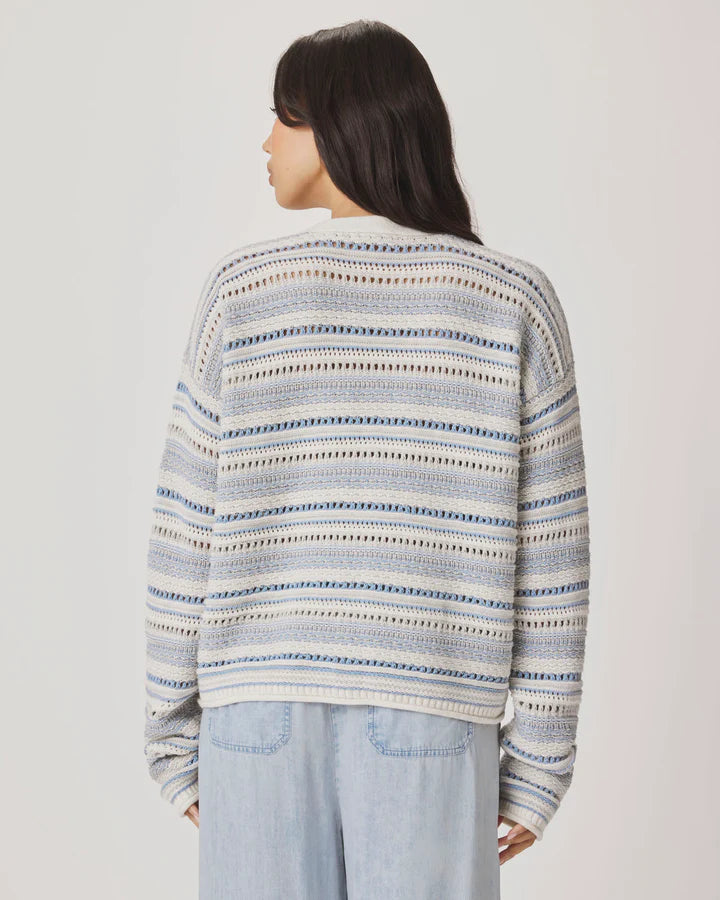 SPLENDID ADDISON STRIPED CARDIGAN